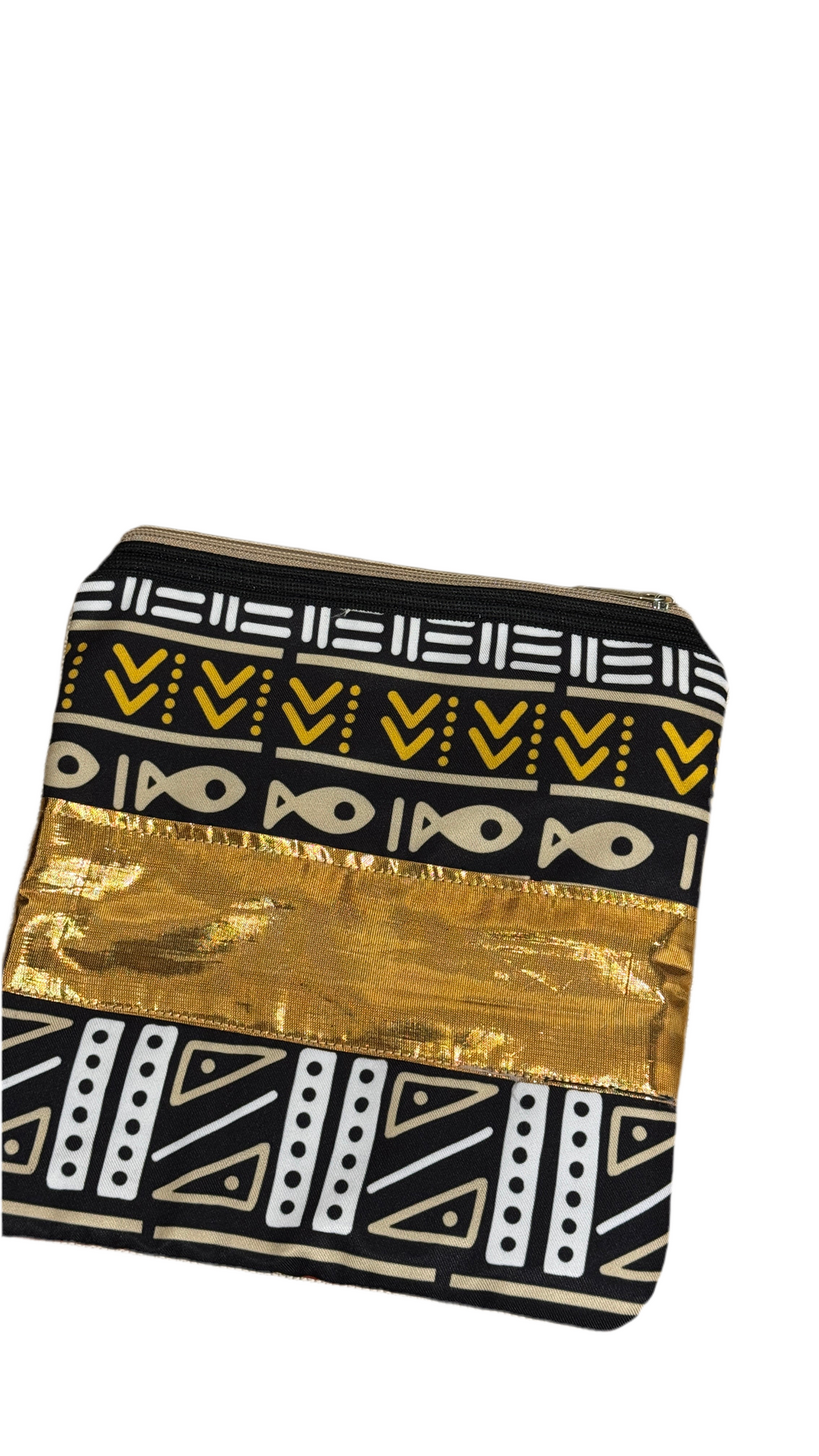 Golden Fish Tribal Pouch