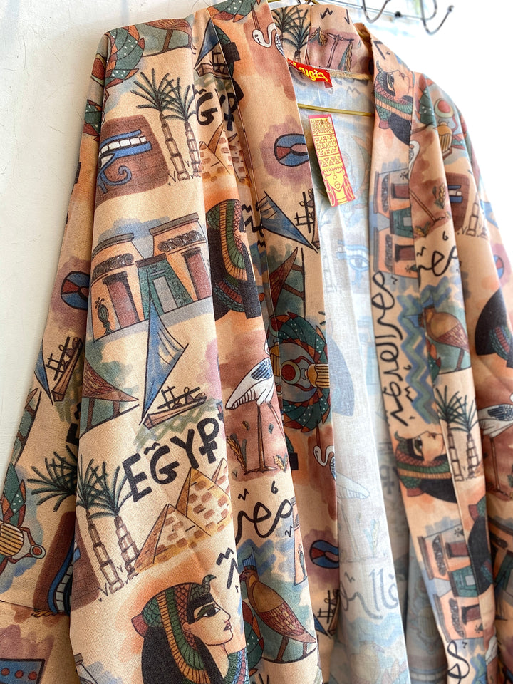 Egypt hieroglyph kimono
