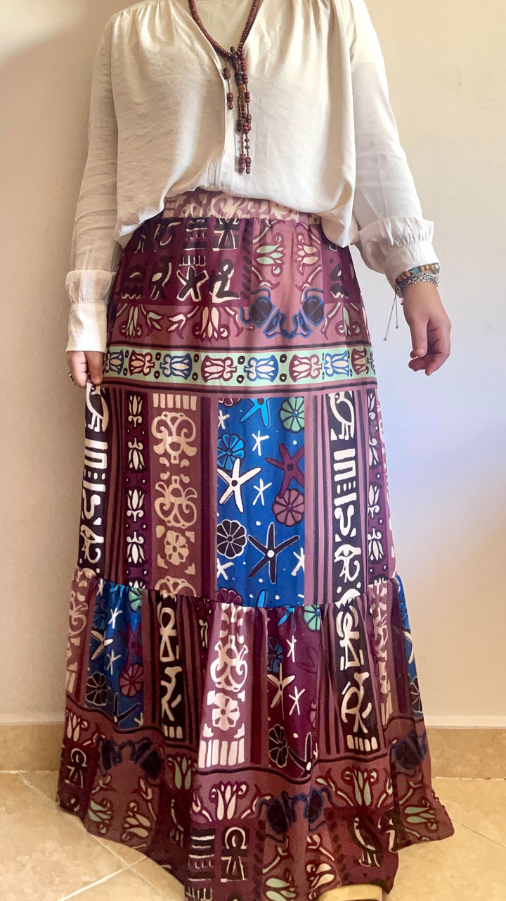 The star faro chiffon skirt