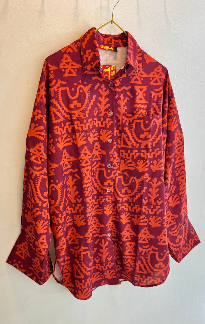 Magenta klim shirt