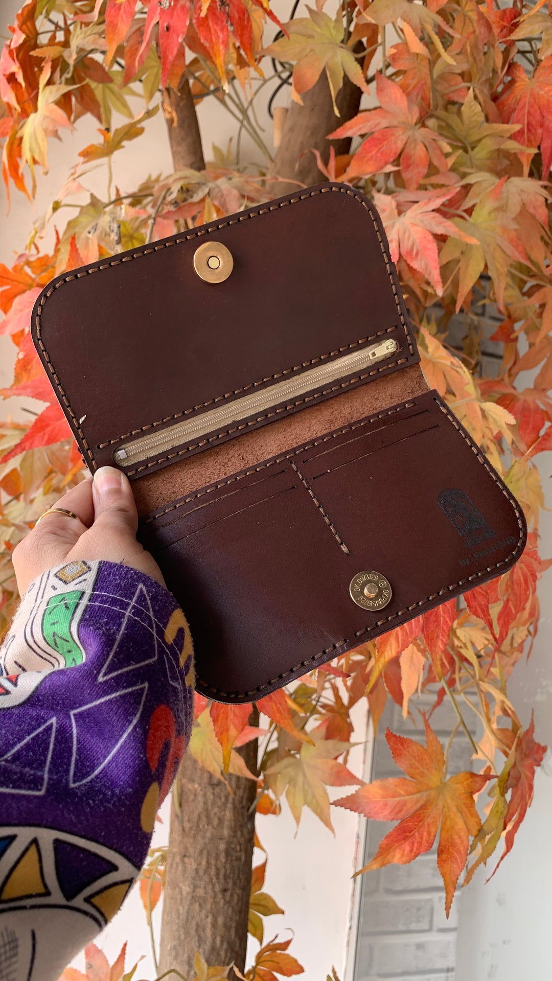 The Nuba house Leather wallet