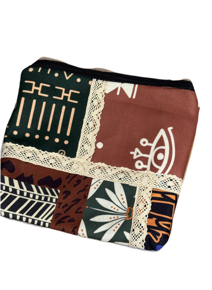 Tribal Essence Patchwork Pouch