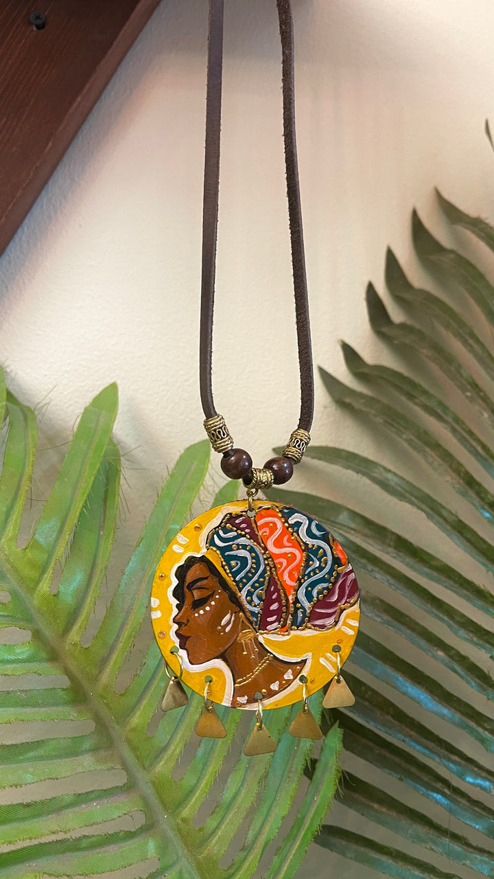 The African women necklace