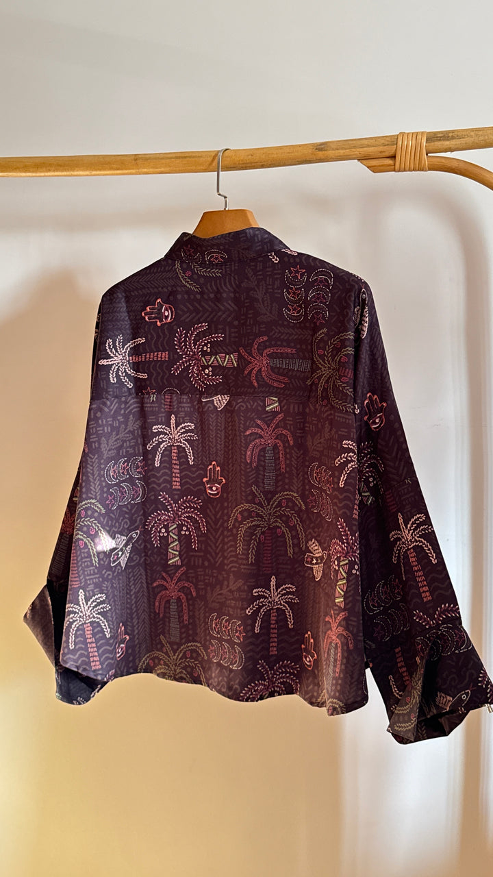 palms & stars Butterfly shirt