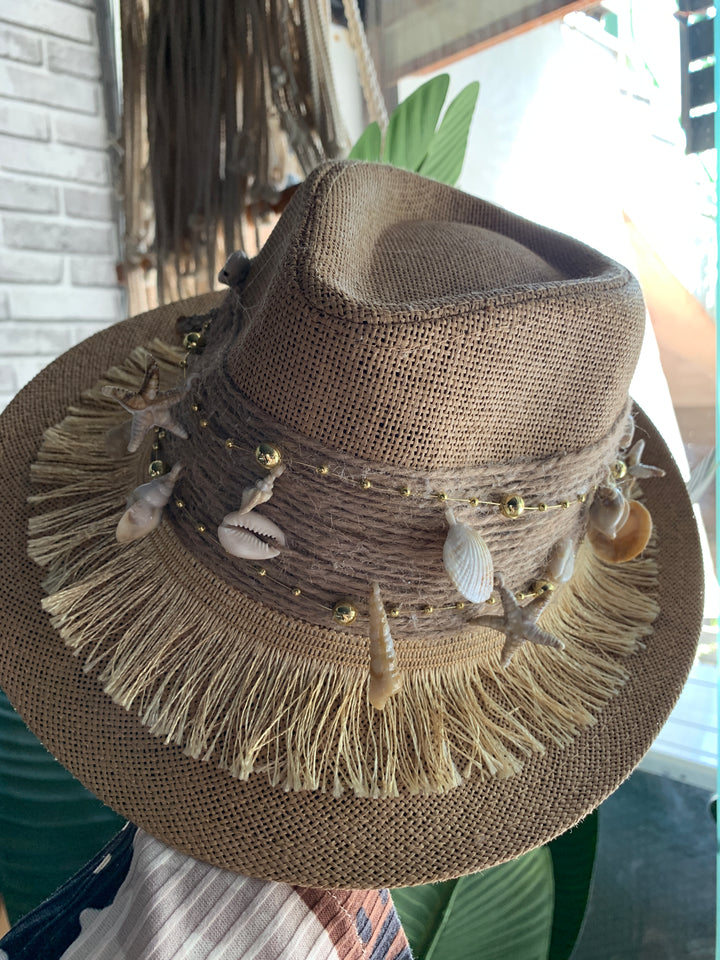 Sea beads Chapeau