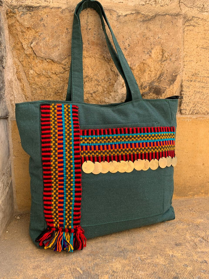 “ A “ shoulder bag