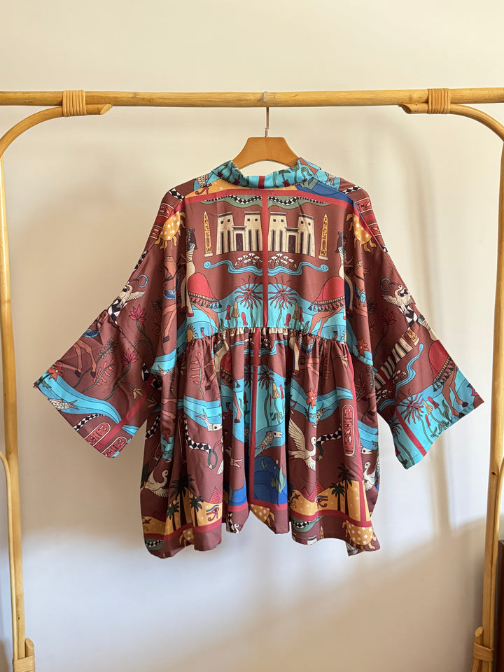 Nomad Sun poncho blouse ( pre order )