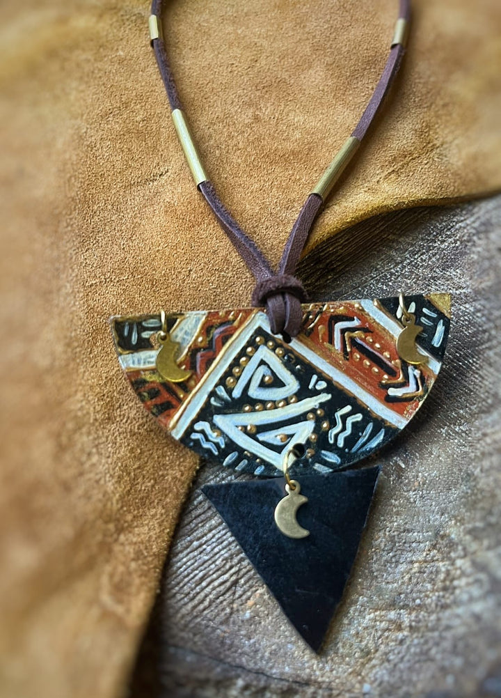 The Afro woman Necklace