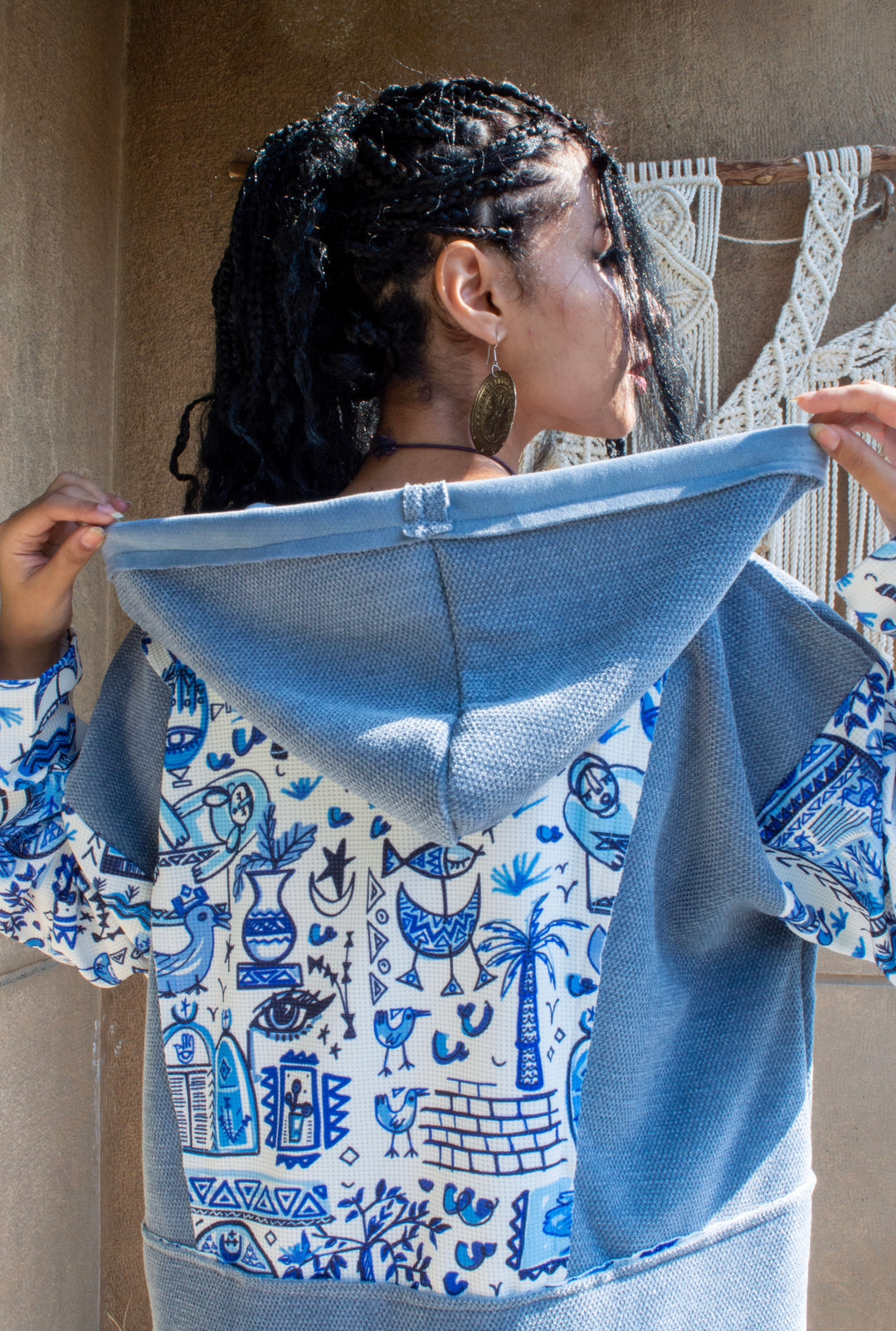 Nuba long hoodie