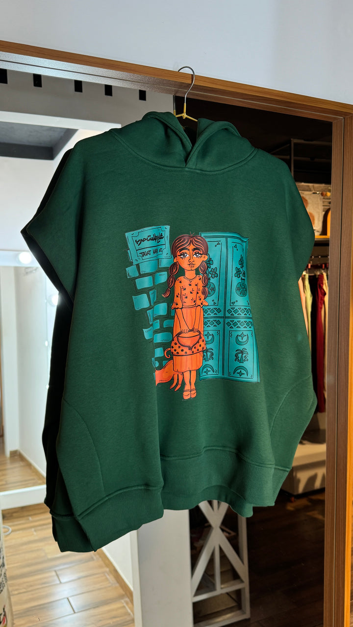 Still in Cairo melton vest