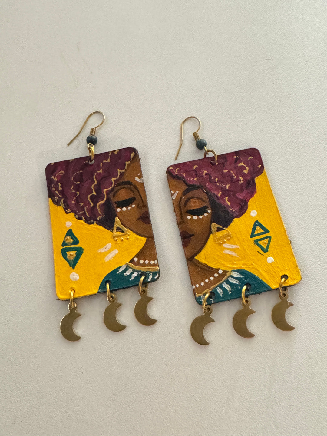 The Afro Earrings