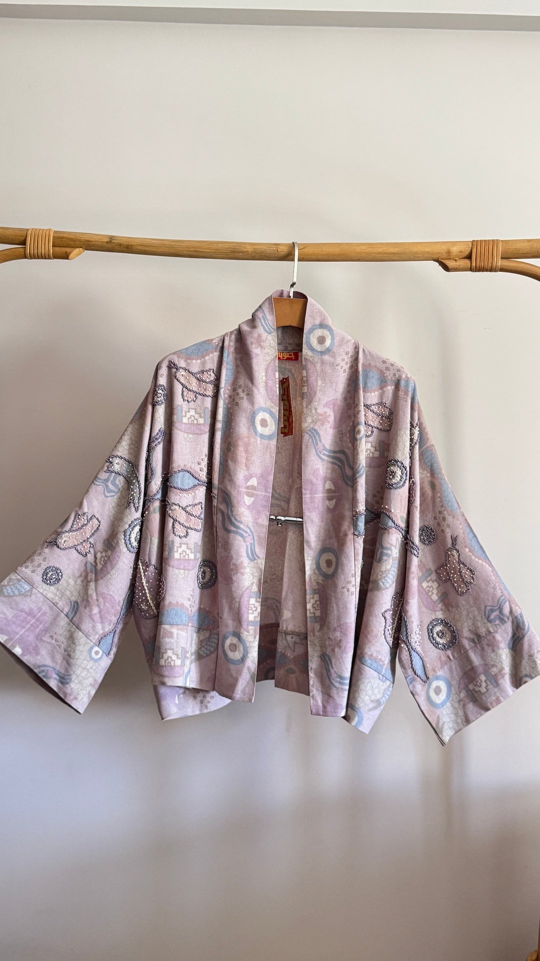 “4” Embroidery linen cardigan