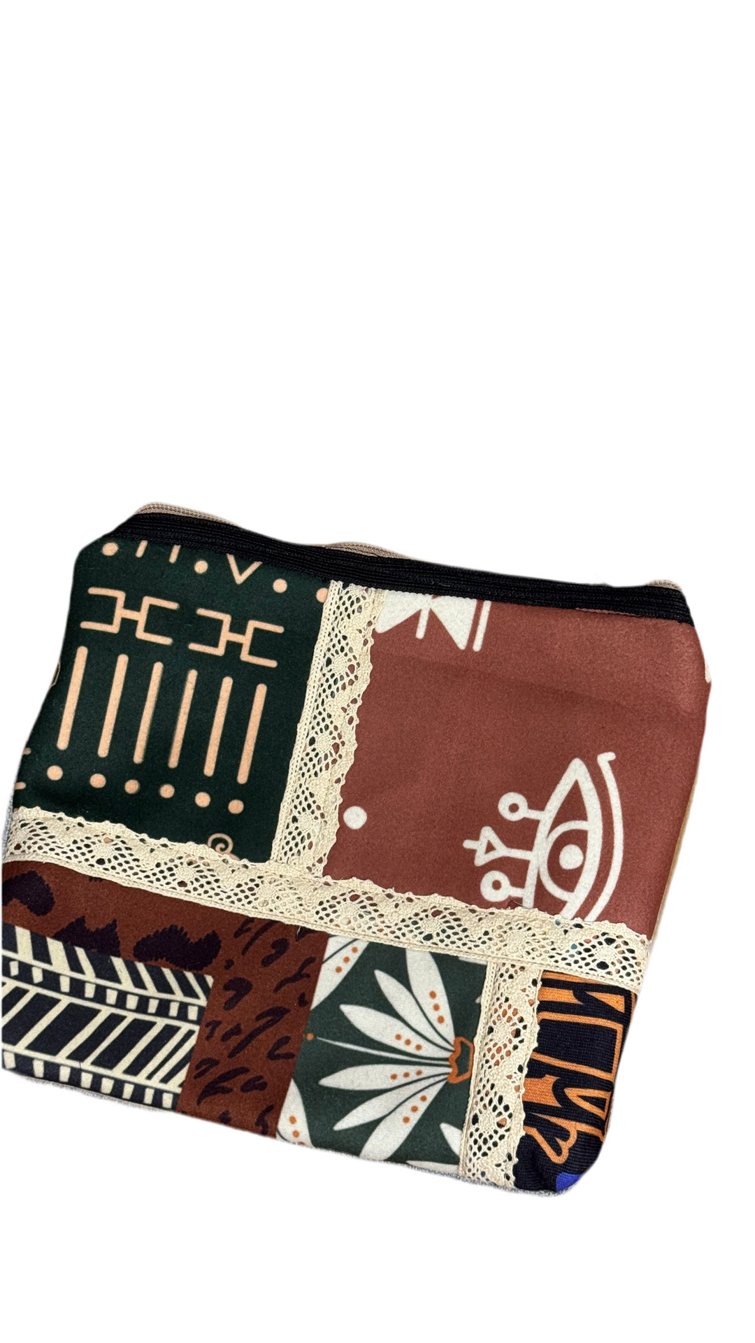 Tribal Essence Patchwork Pouch