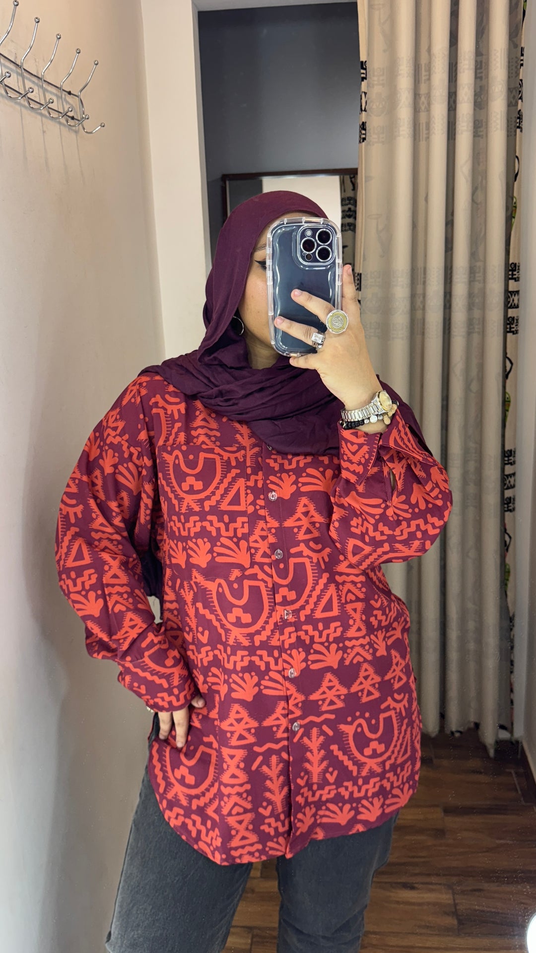 Magenta klim shirt