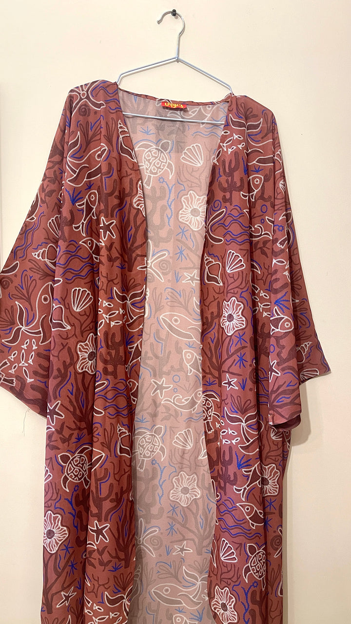 Sea stitch motives Cardigan