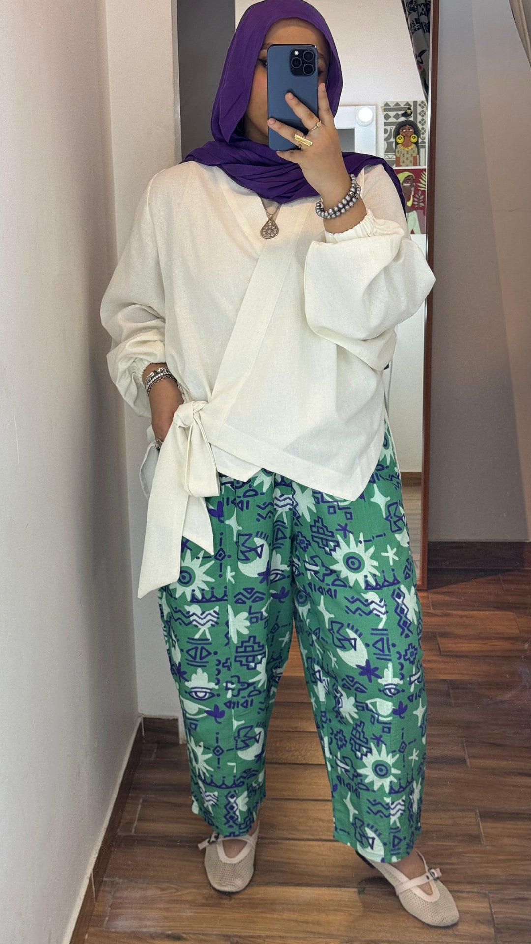 Mystic symbols Vest kimono set