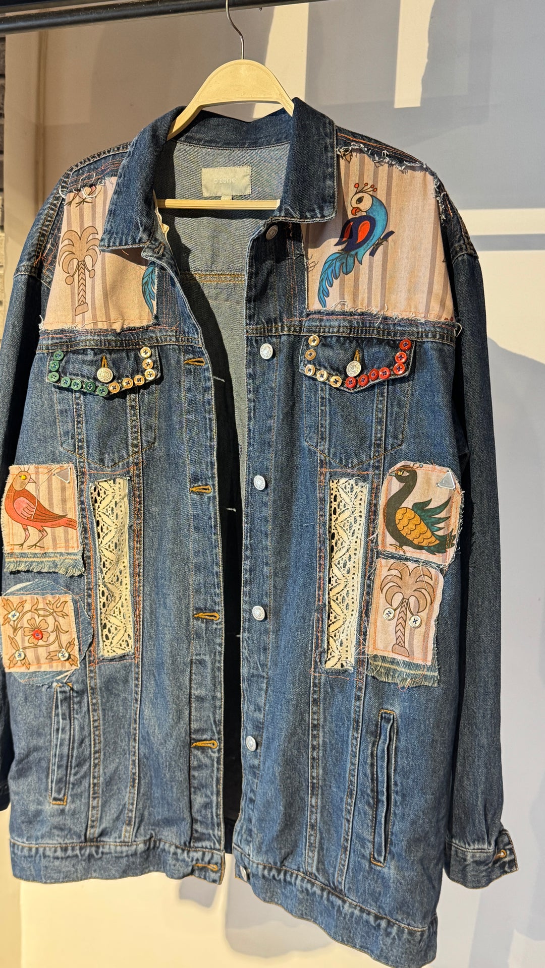 Birds Recycle denim jacket