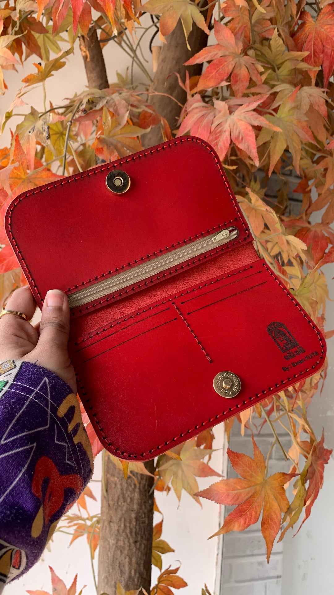 The Nuba house Leather wallet