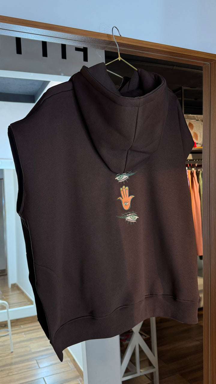 Beauty Revealed melton vest