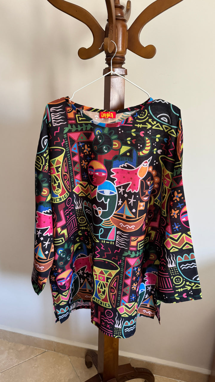 Zulu tunic blouse