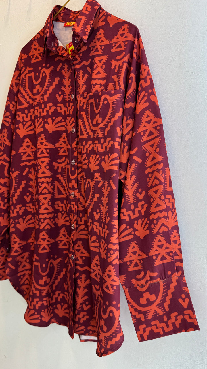 Magenta klim shirt