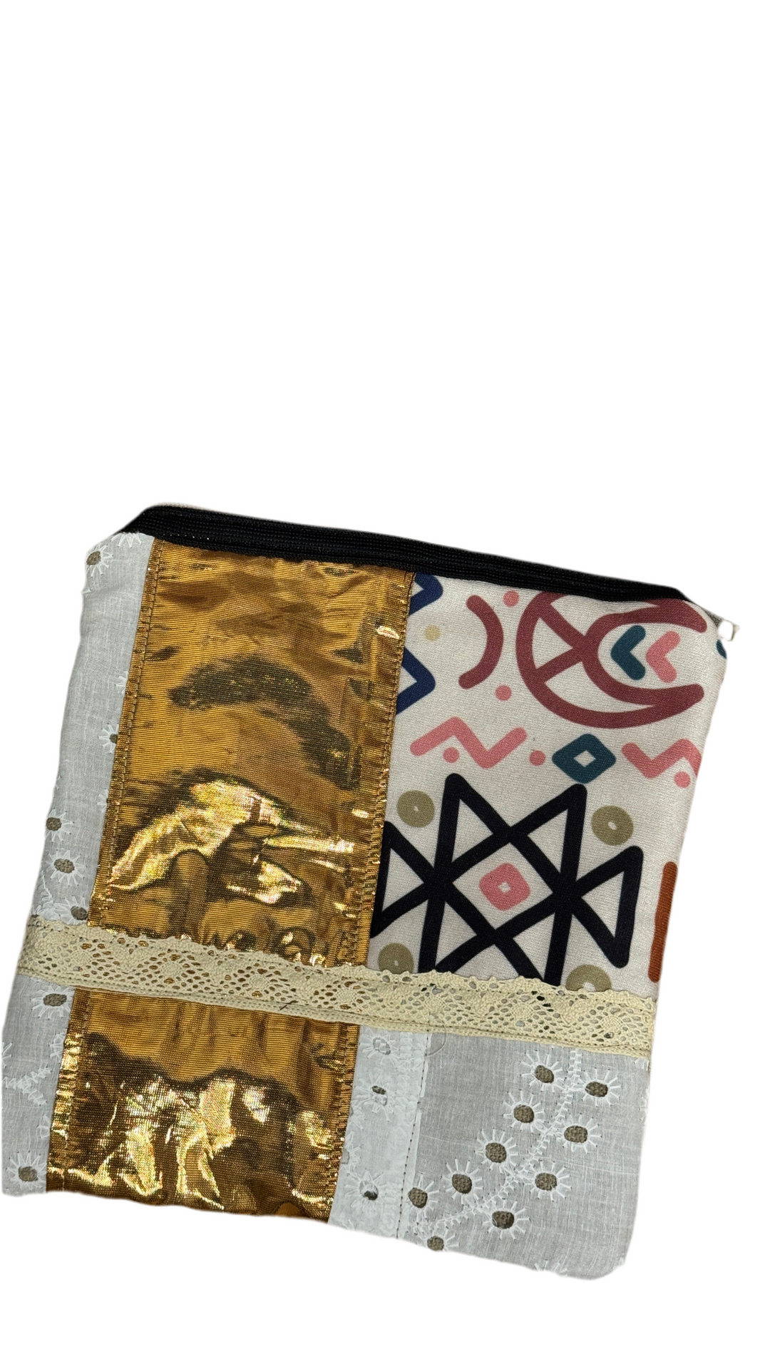 Golden Geometry Pouch