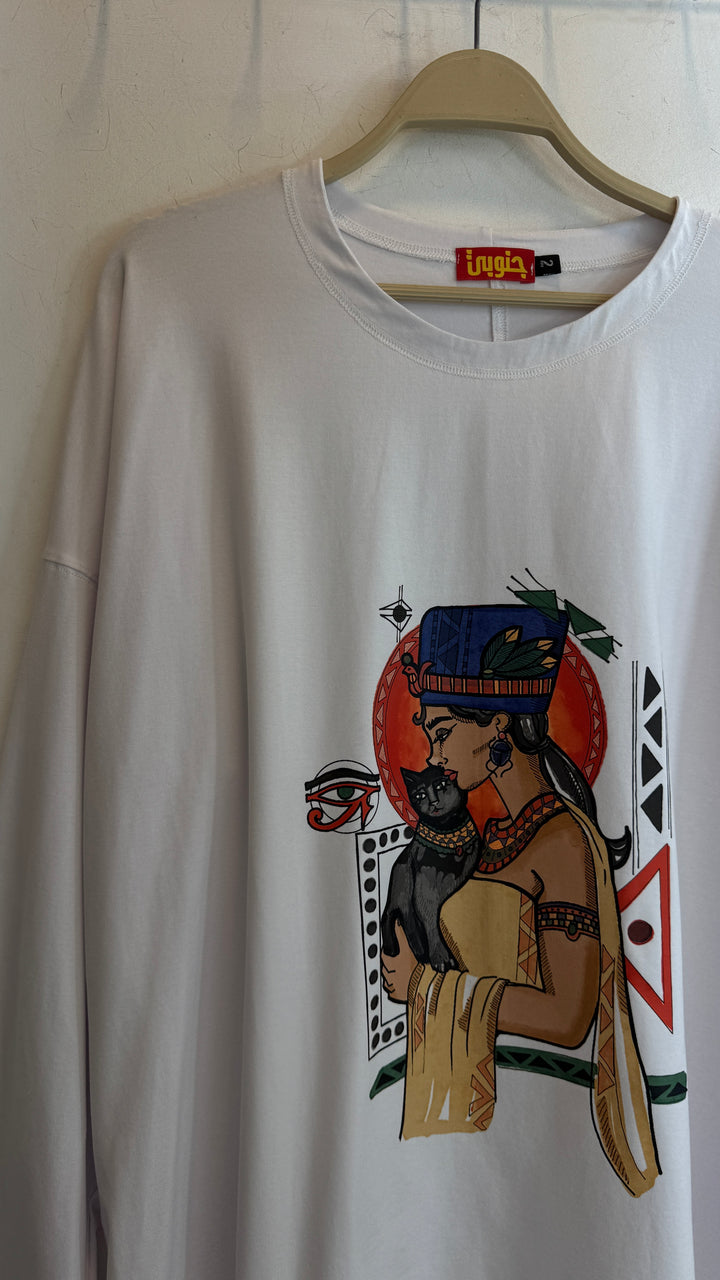 White long sleeve shirt