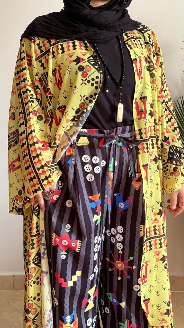 Heritage in yellow Cardigan