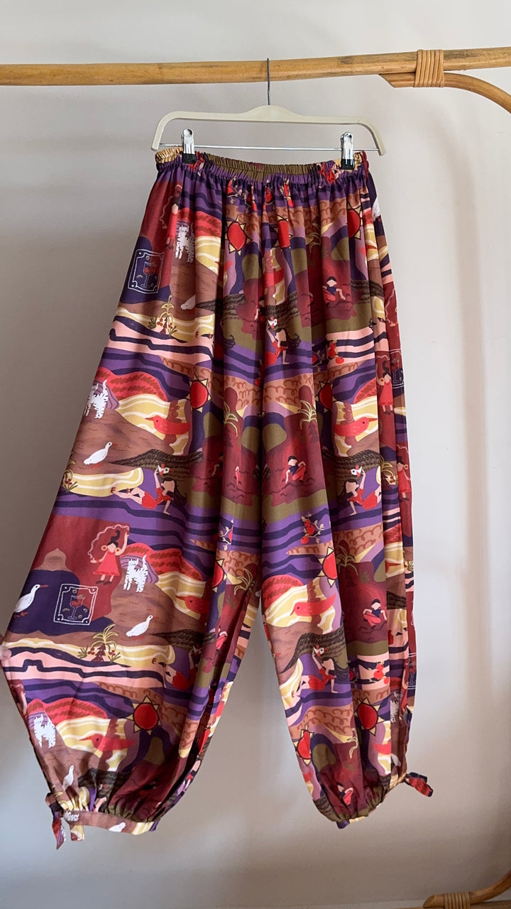 under the sun Tie-hem Balloon pants