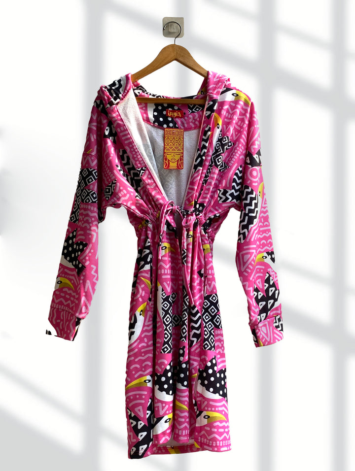 Pink melton cardigan outlet