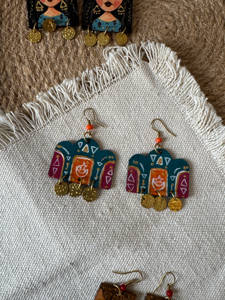 Nuba house Earrings
