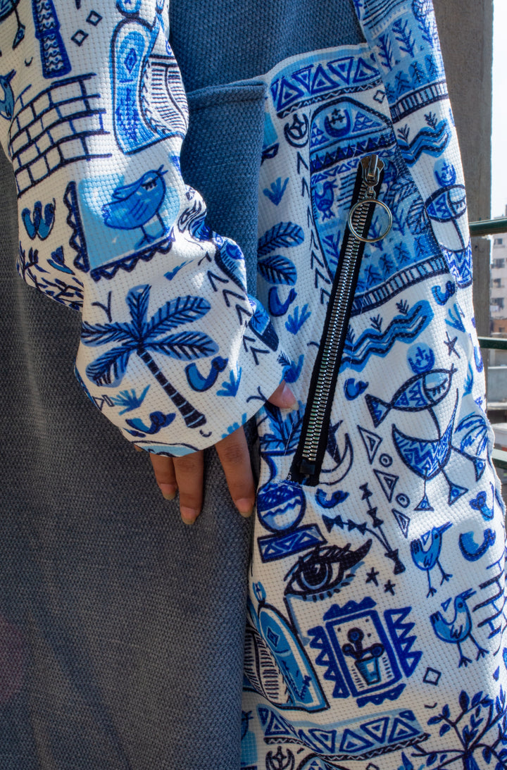 Nuba long hoodie