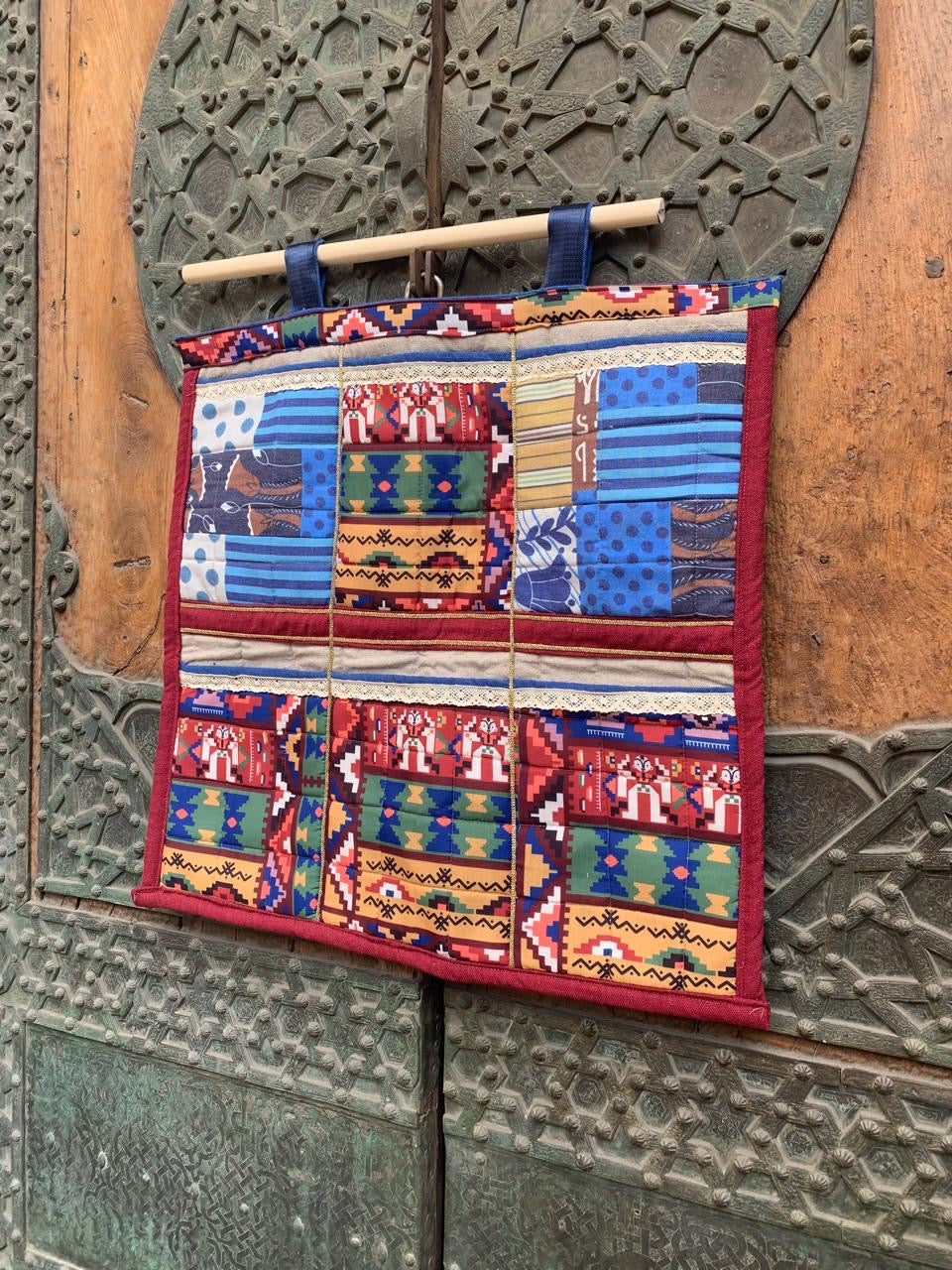 G6 “2” Patchwork organizer Hanging