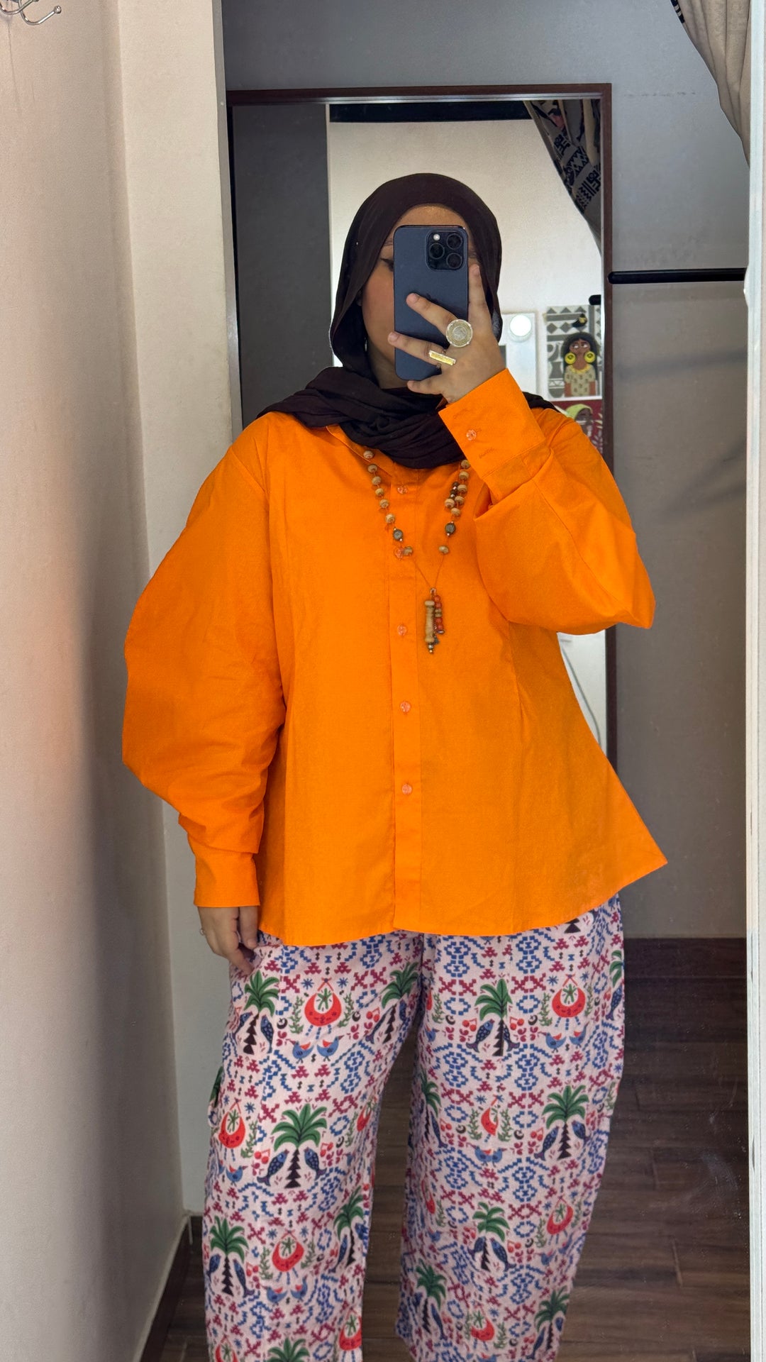 Ballon poplin shirt