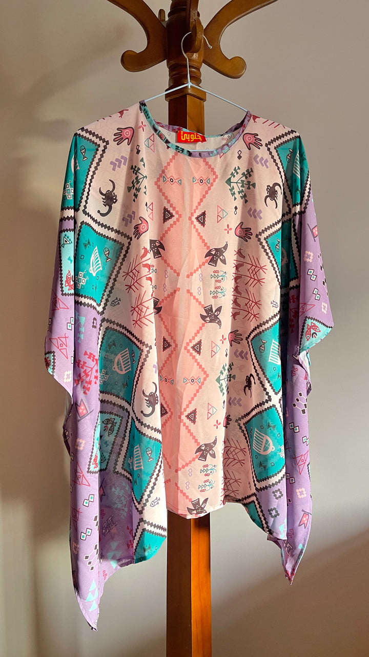 Pastels Rug half sleeve blouse
