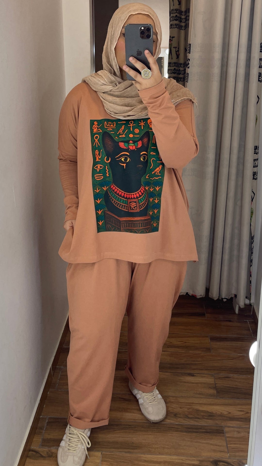 Mocha Basic cotton Pants