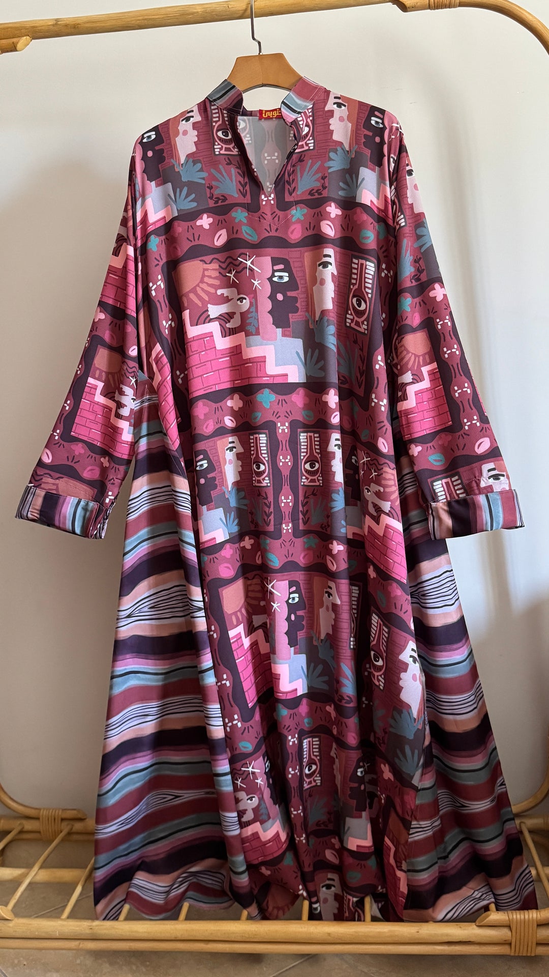 Earth Echoes Double cloche dress