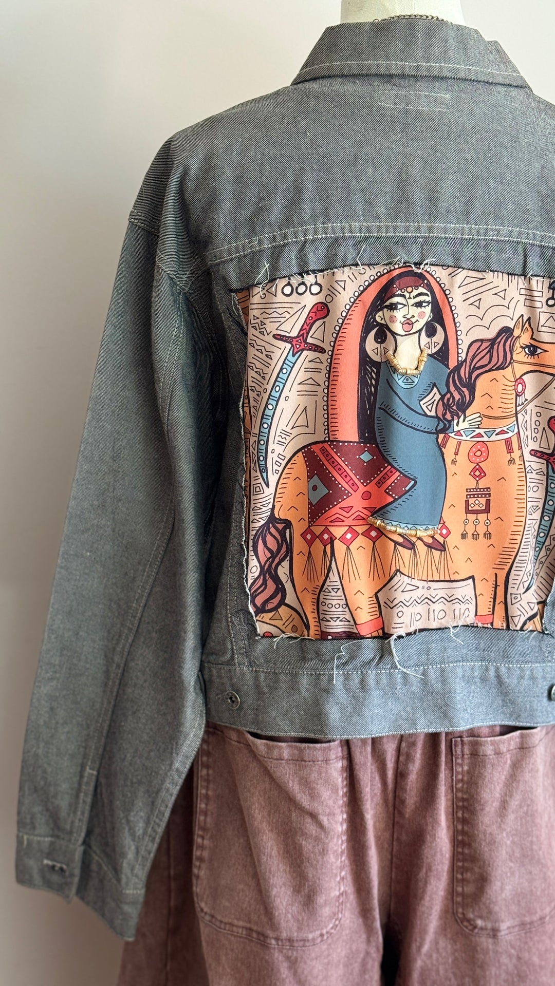 Lady & Horse Recycle denim jacket