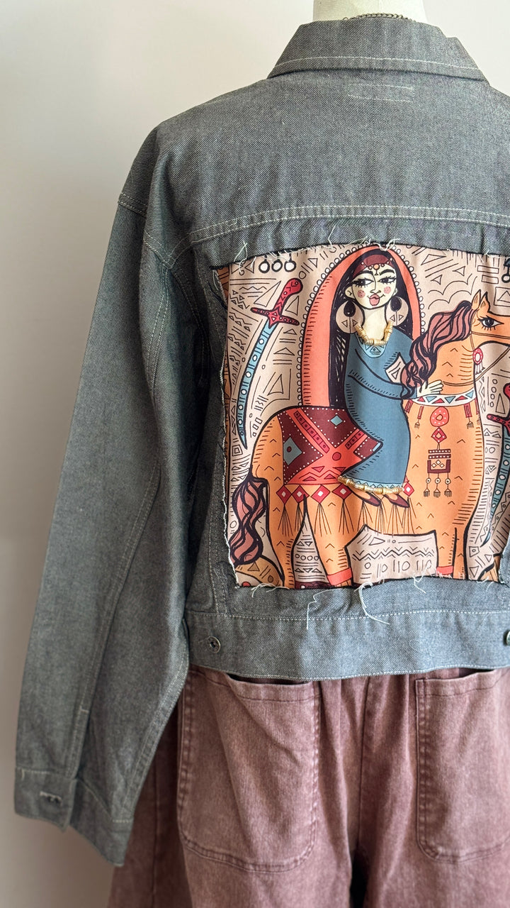 Lady & Horse Recycle denim jacket