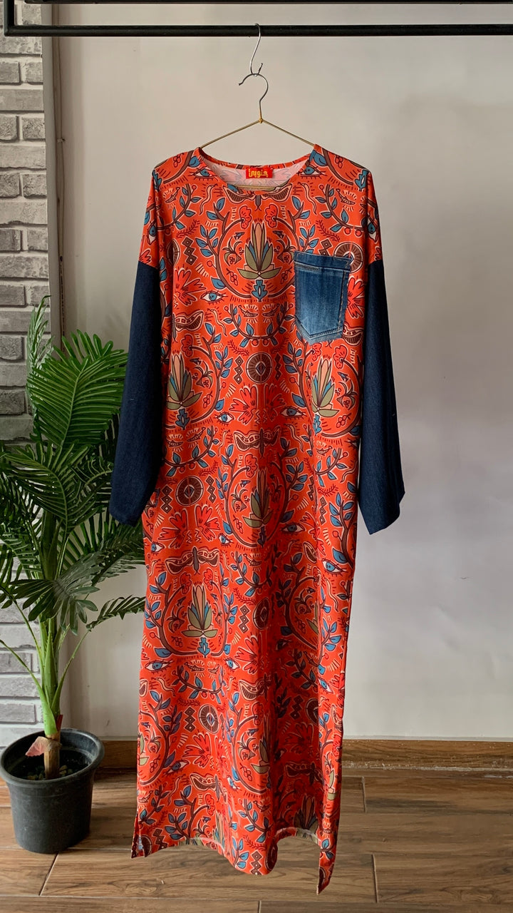 Amber blessing Linen dress