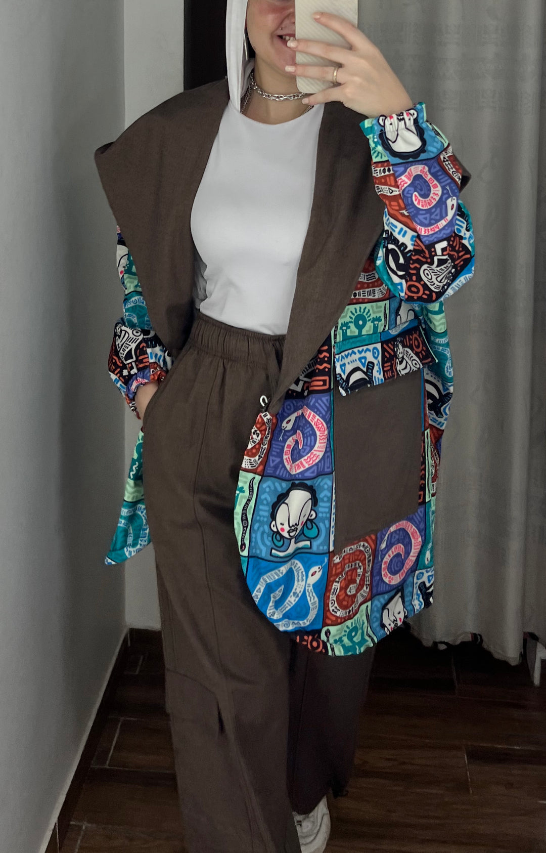 Snake square jacket