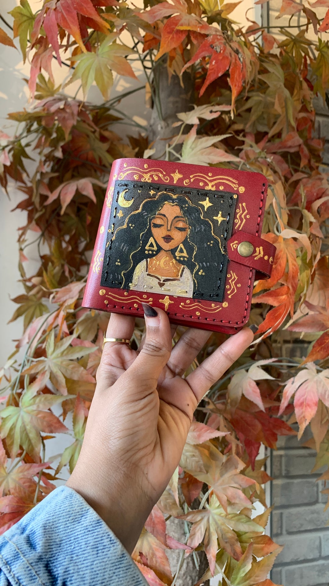Rooh square Leather wallet