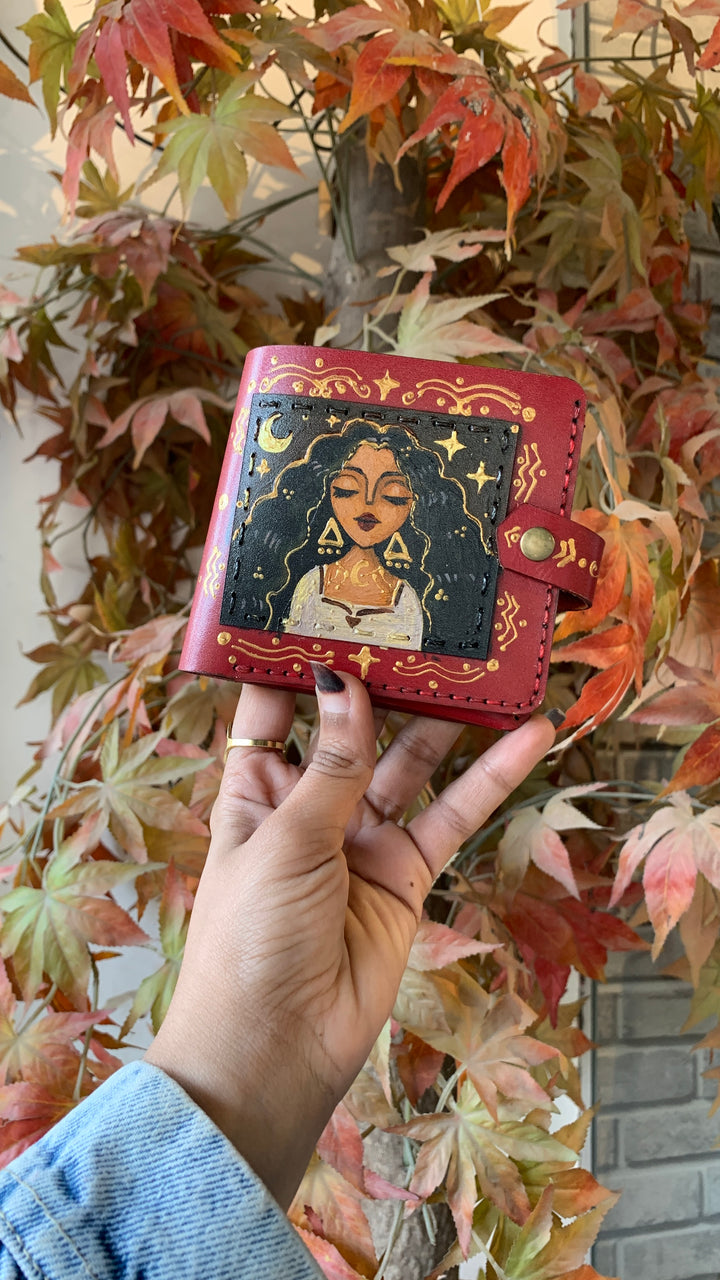Rooh square Leather wallet