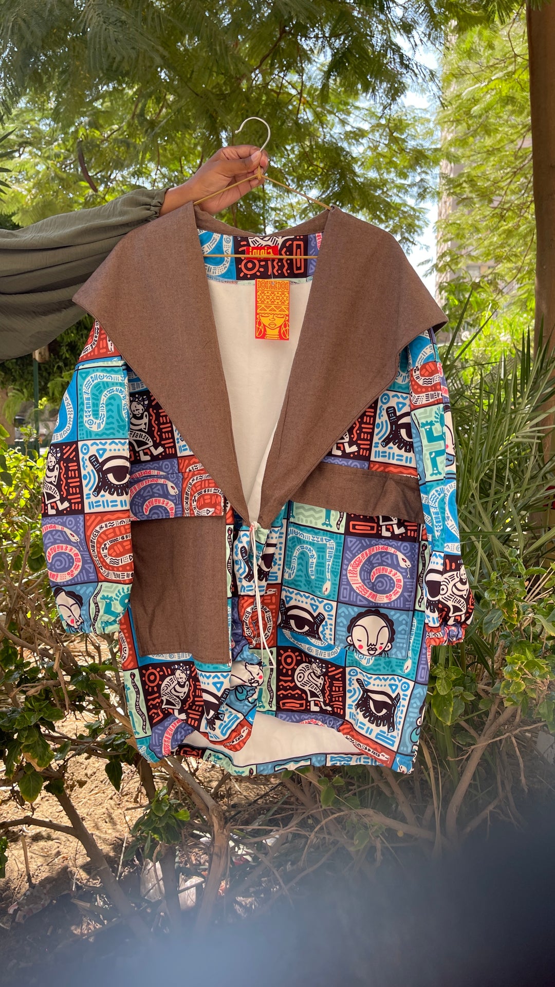 Snake square jacket
