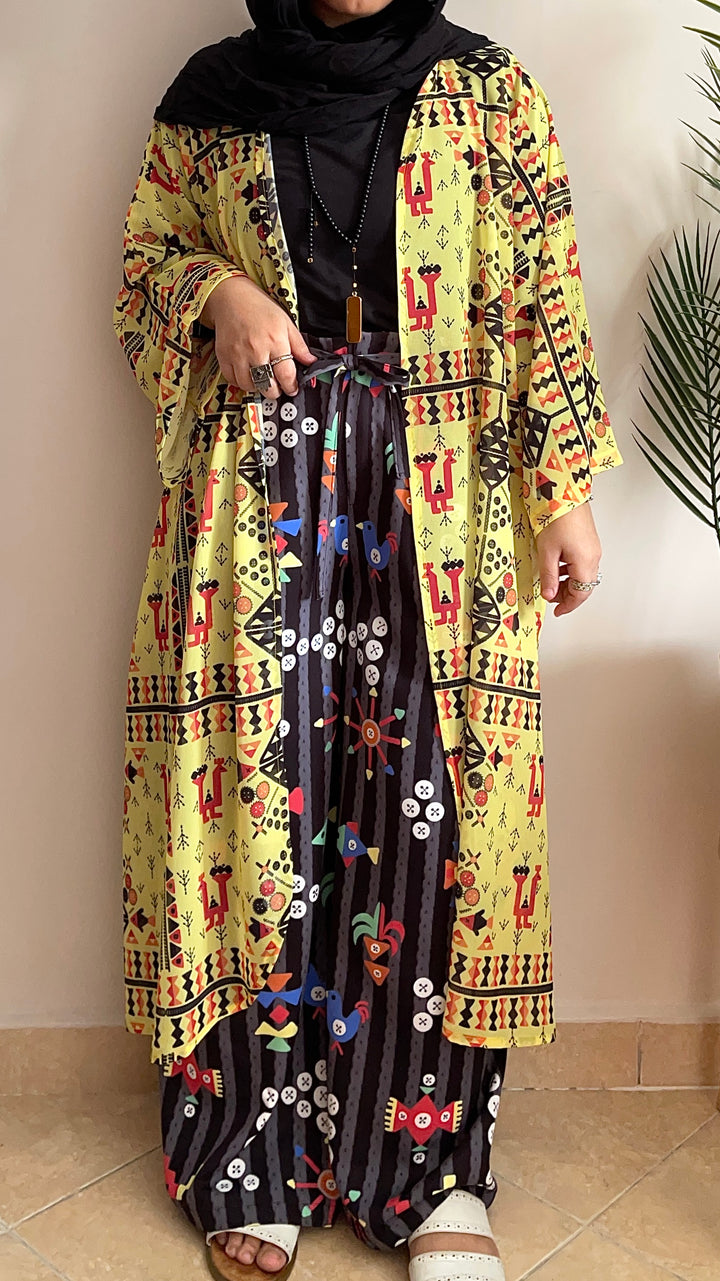 Heritage in yellow Cardigan
