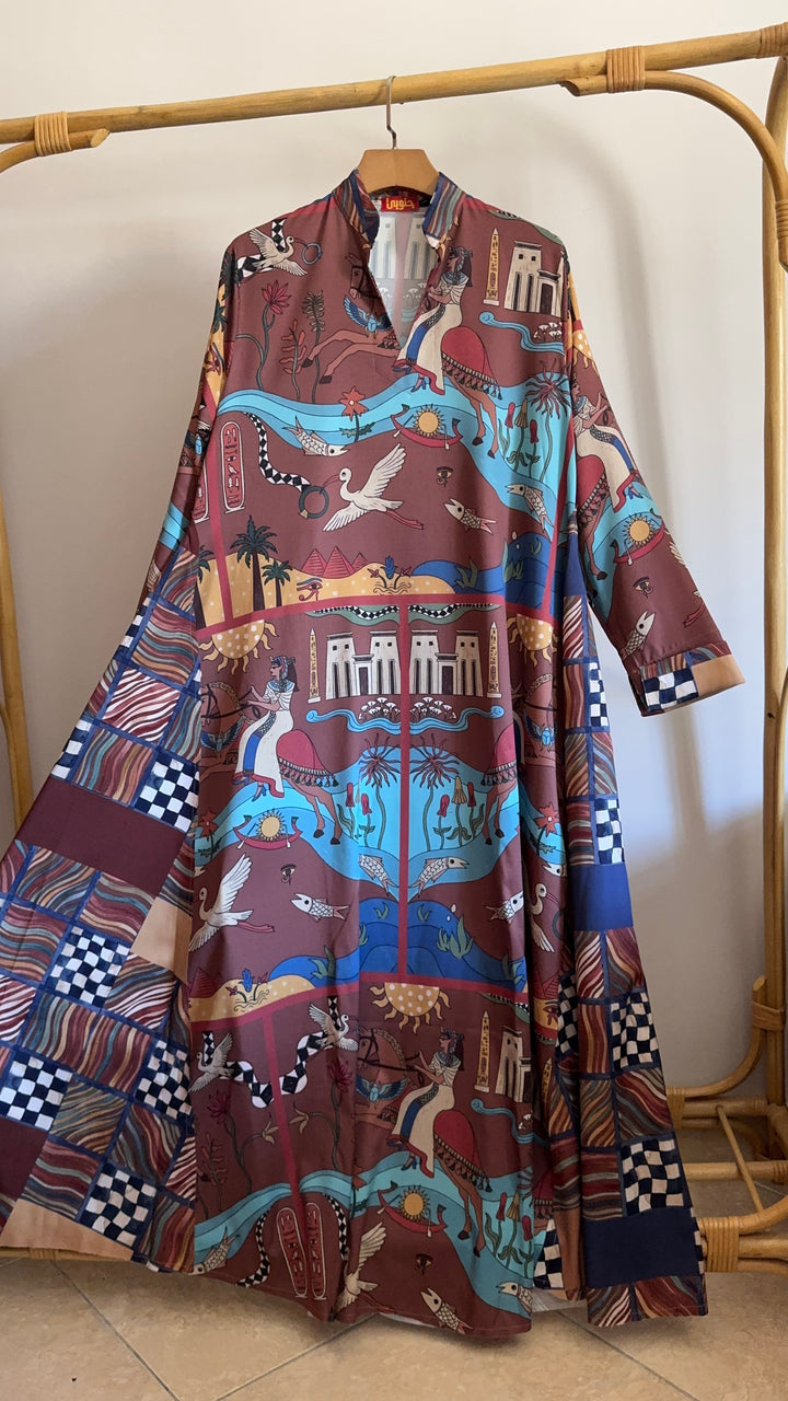 Nomad Sun Double cloche dress