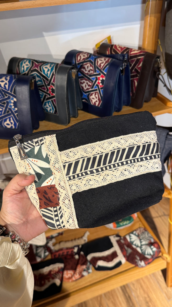 Flory Brown Pouch