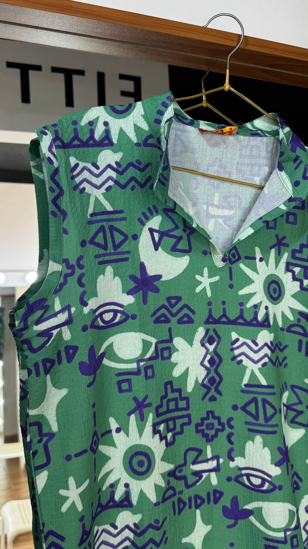 Mystic symbols vest top