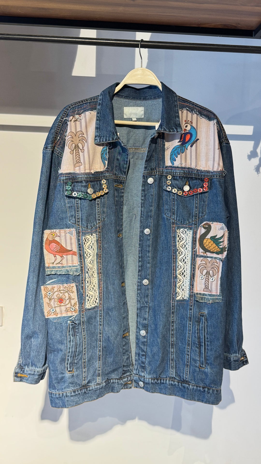 Birds Recycle denim jacket