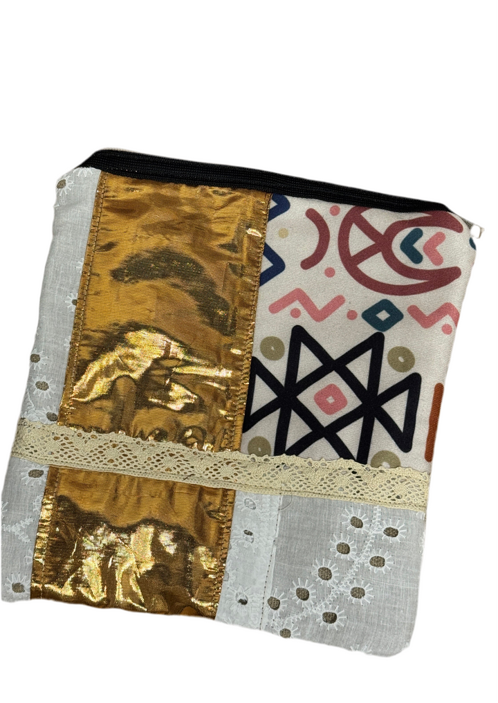 Golden Geometry Pouch